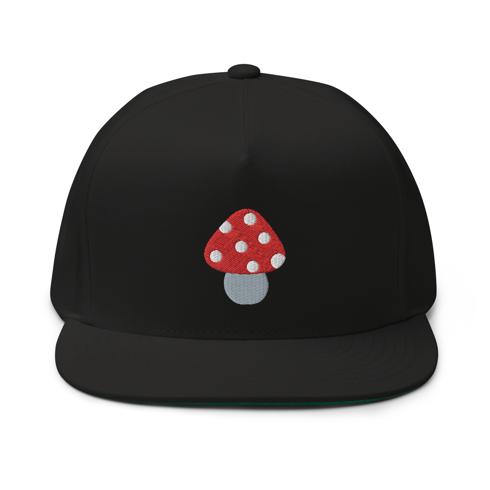 Mushroom Love Snapback - Black