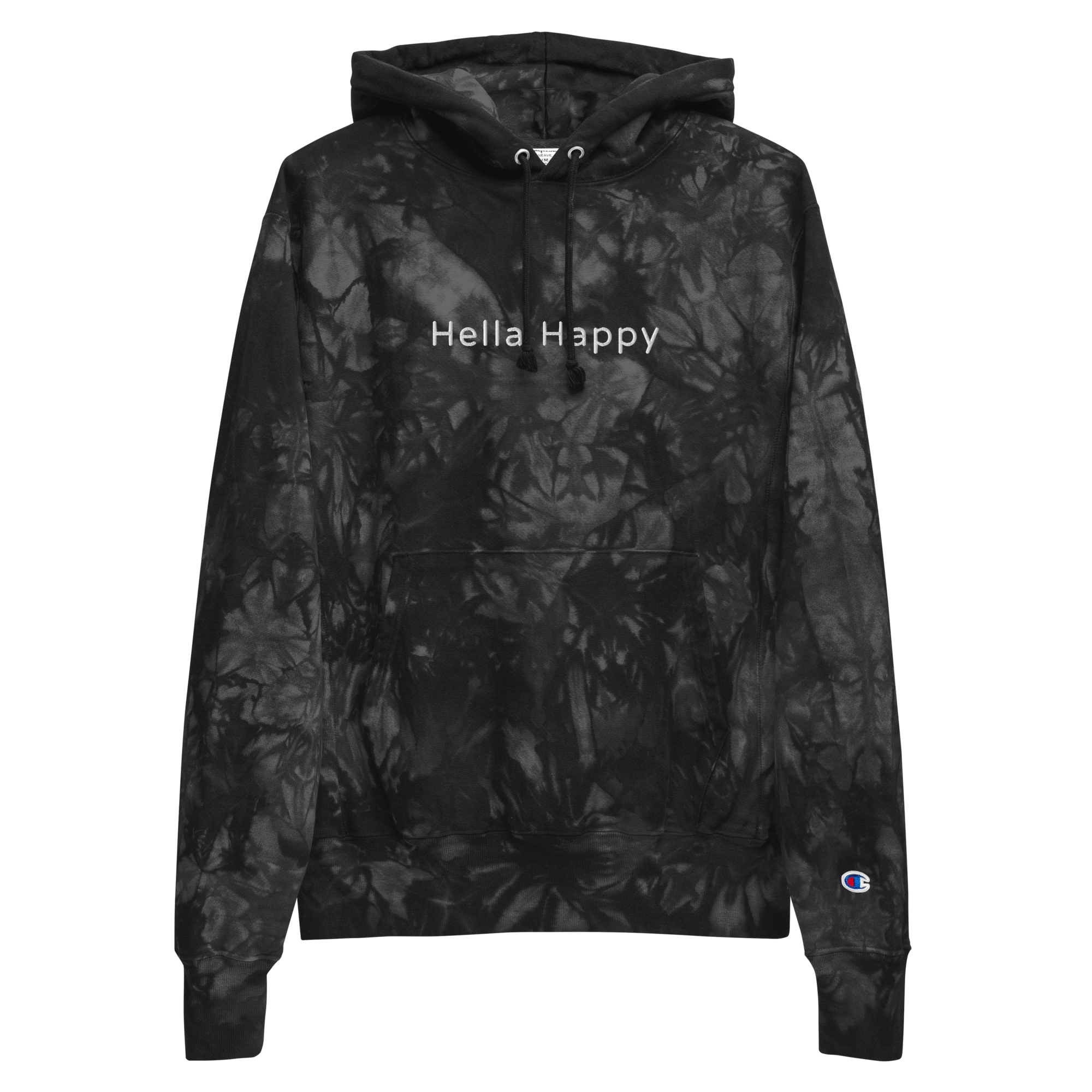 Happy tie discount dye hoodie