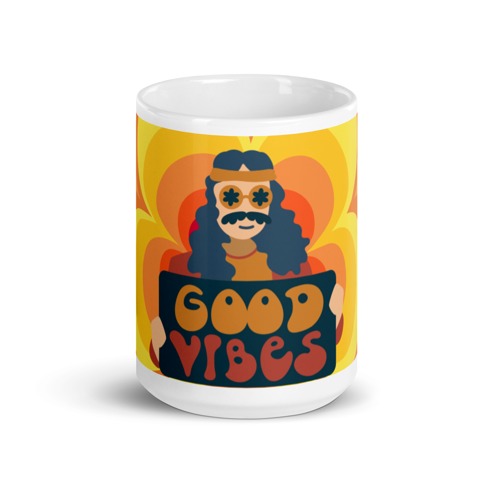 Good Vibes Retro Mug